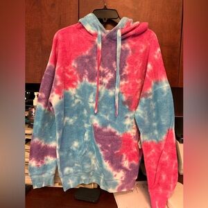 Soft Serve Clothing Tie-Dye Hoodie - Pink, Blue, Purple